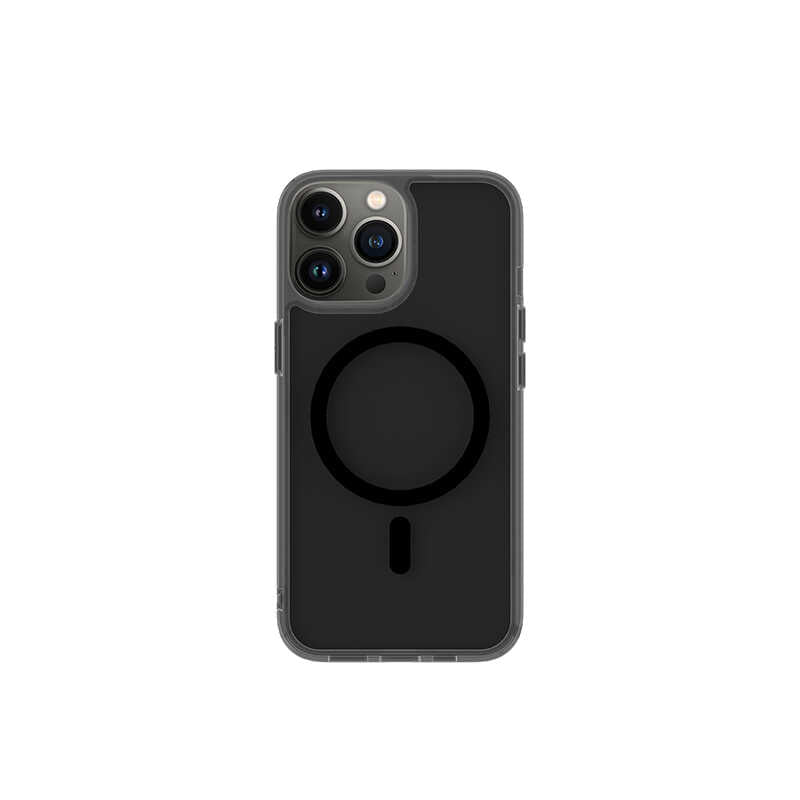 iPhone 13 Pro Max Wiwu M-safe Şarj Özellikli Lens Korumalı Şeffaf Silikon Kılıf
