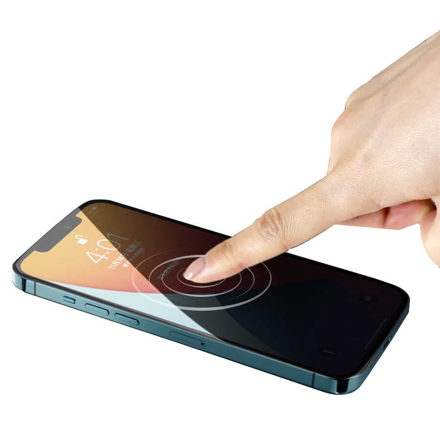 iPhone 13 Pro Wiwu iPrivacy HD Anti-Peep Ekran Koruyucu