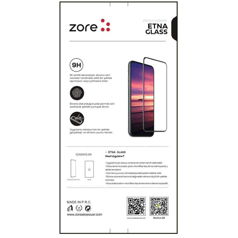 iPhone 13 Pro Zore Etnaa Cam Ekran Koruyucu