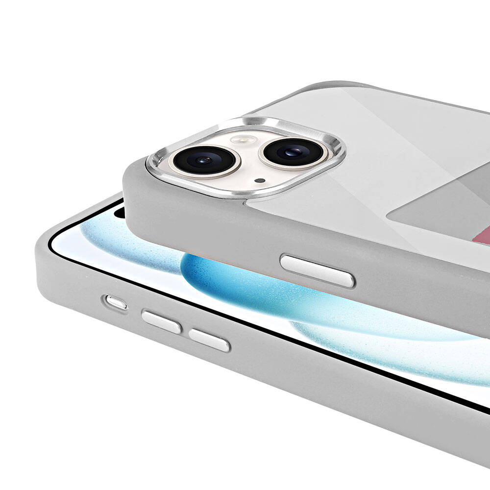 iPhone 14 Kılıf Ekranı Yansıtan Zore Akıllı NFC Kılıf