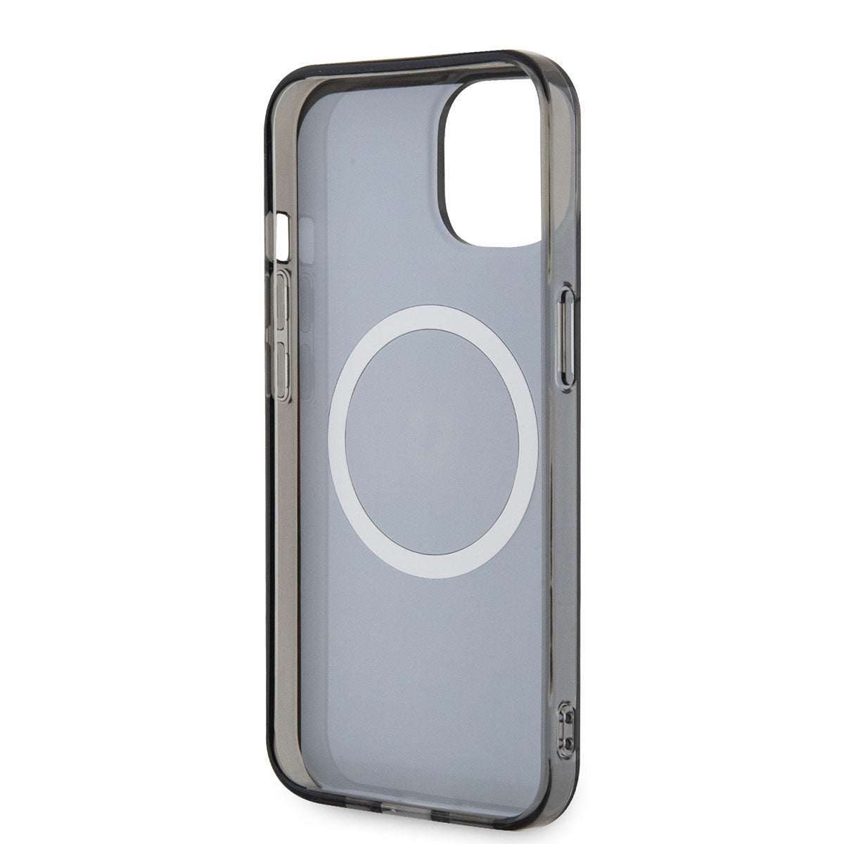 iPhone 14 Kılıf Ferrari Orijinal Lisanslı M-safe Şarj Özellikli Yatay Çizgili Dizayn Kılıf