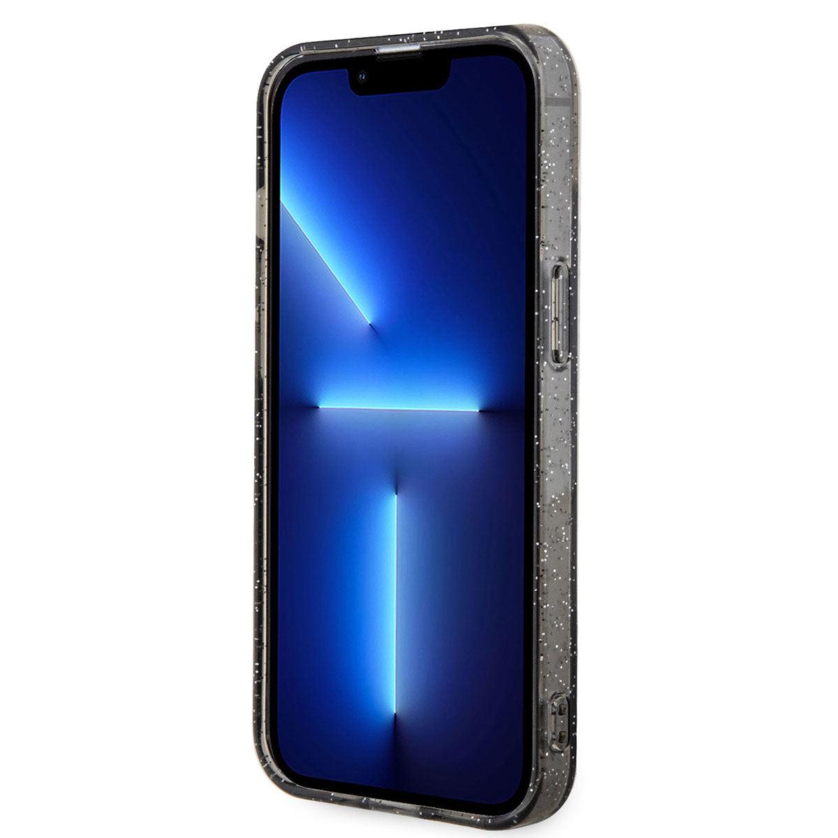 iPhone 14 Kılıf GUESS M-safe Şarj Özellikli Glitter Kılıf