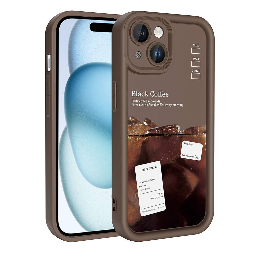 iPhone 14 Kılıf Kamera Korumalı Baskılı Arka Yüzey Zore Klas Kılıf