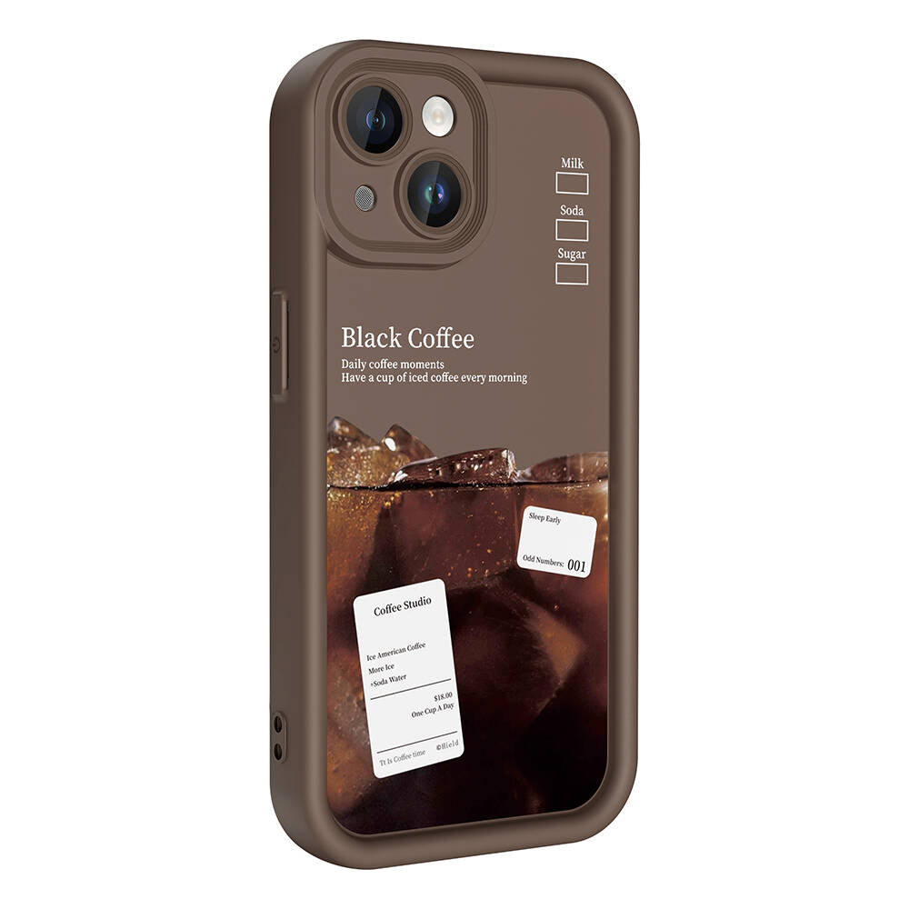 iPhone 14 Kılıf Kamera Korumalı Baskılı Arka Yüzey Zore Klas Kılıf