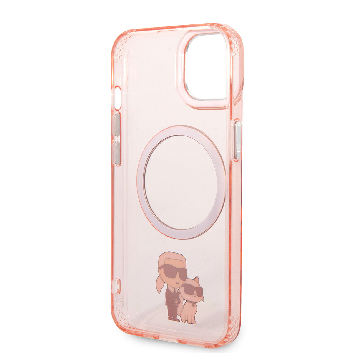 iPhone 14 Kılıf Karl Lagerfeld M-safe Şarj Özellikli K&C Dizayn Kılıf