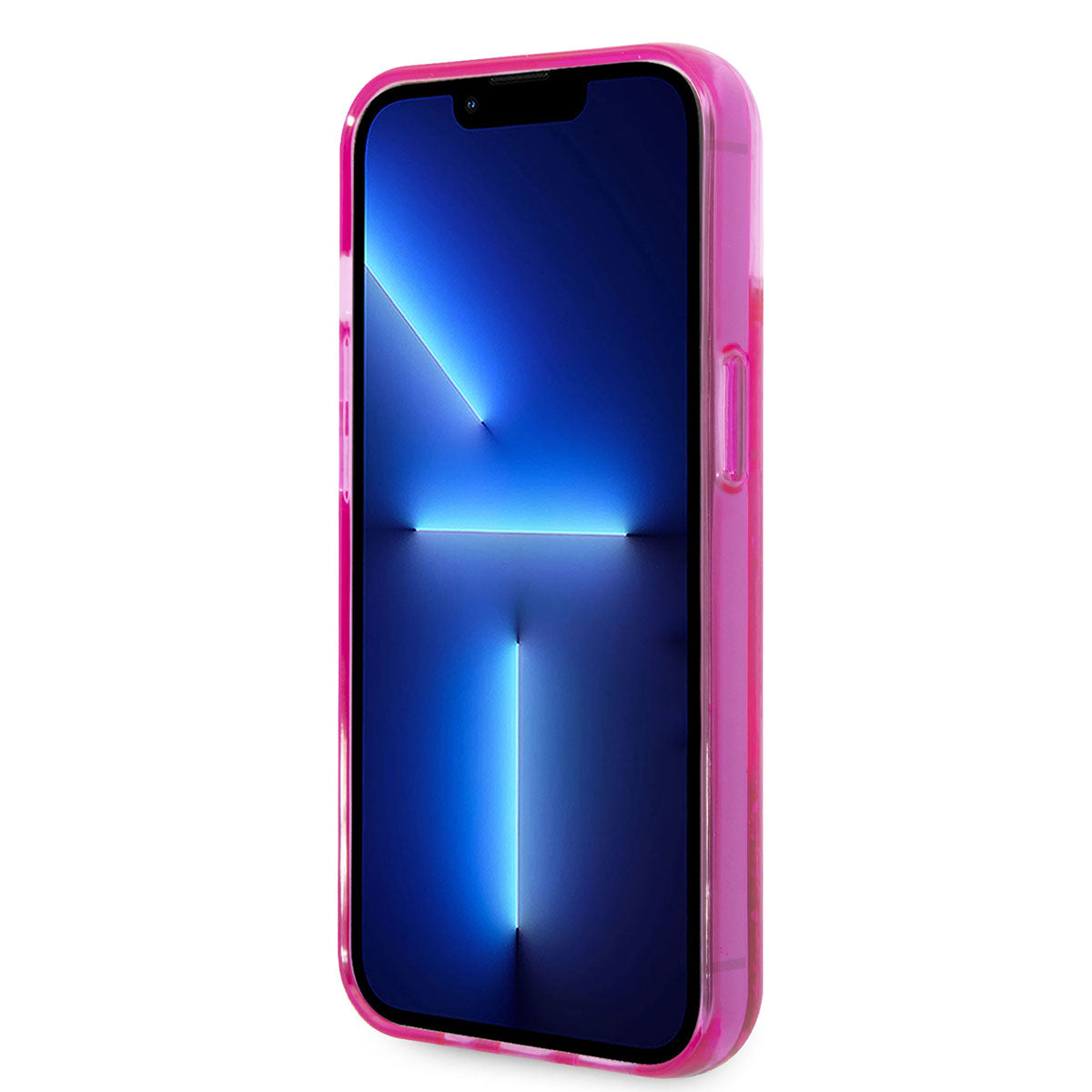 iPhone 14 Kılıf Karl Lagerfeld Sıvılı Simli RSG Dizayn Kılıf