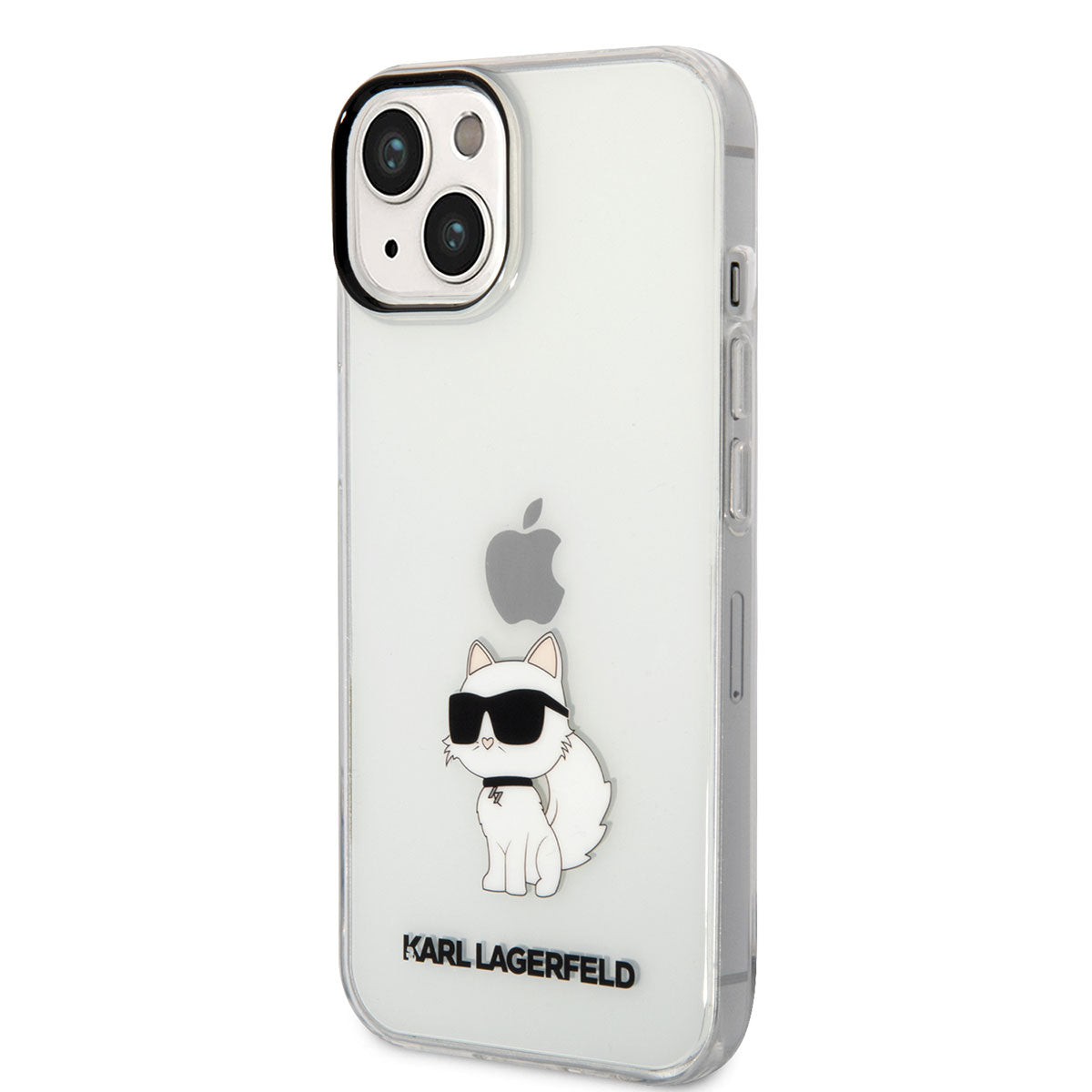 iPhone 14 Kılıf Karl Lagerfeld Transparan Choupette Dizayn Kılıf
