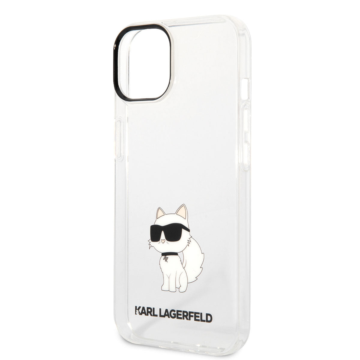 iPhone 14 Kılıf Karl Lagerfeld Transparan Choupette Dizayn Kılıf