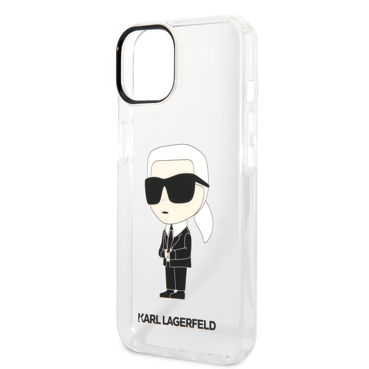 iPhone 14 Kılıf Karl Lagerfeld Transparan İkonik Karl Dizayn Kılıf