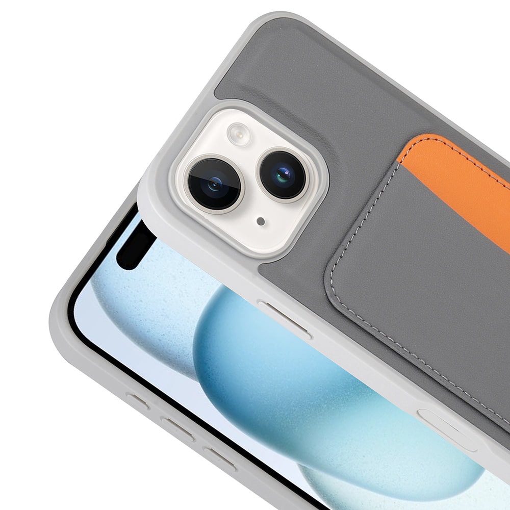 iPhone 14 Kılıf Kartlıklı Zore X-Kart Silikon Kılıf