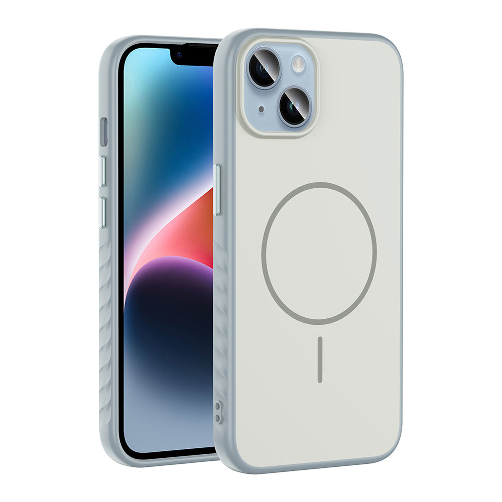 iPhone 14 Kılıf M-safe Şarj Özellikli Zore Tea Kılıf
