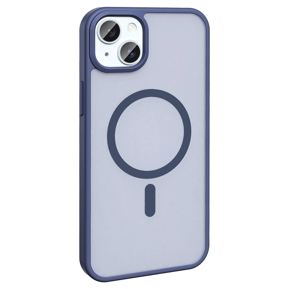 iPhone 14 Kılıf M-safe Şarj Özellikli Mat Arka Yüzey Zore Sio Kılıf