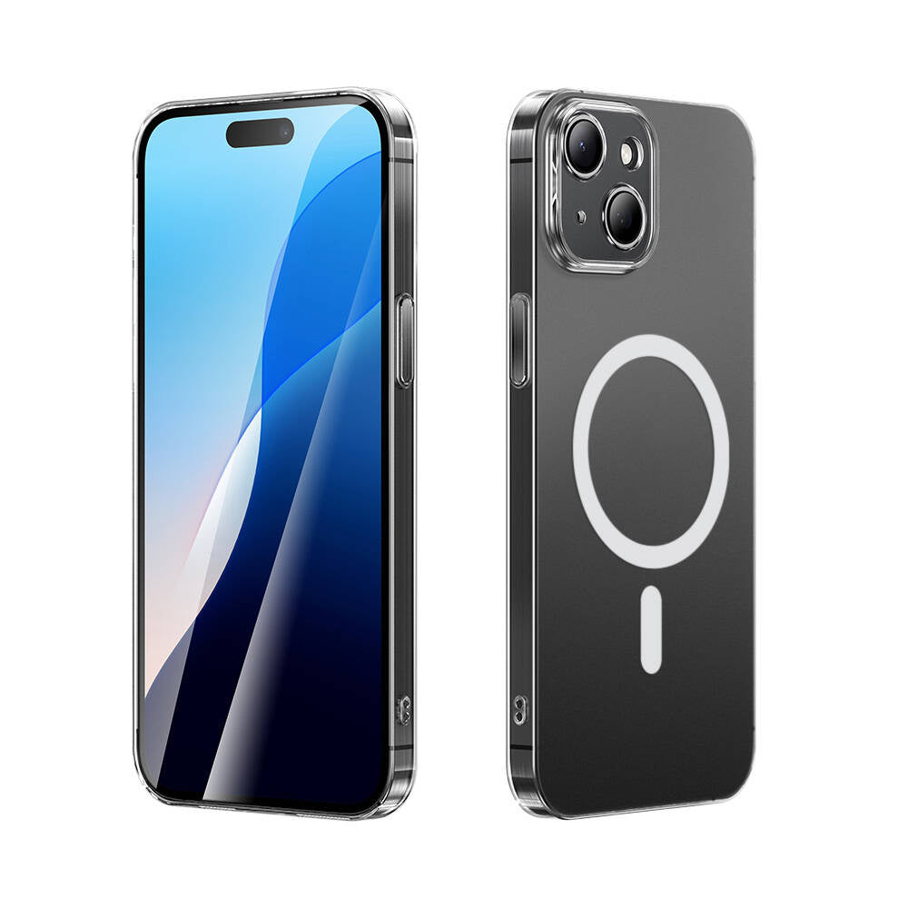 iPhone 14 Kılıf M-safe Şarj Özellikli Toz Önleyici Zore Helo Kılıf