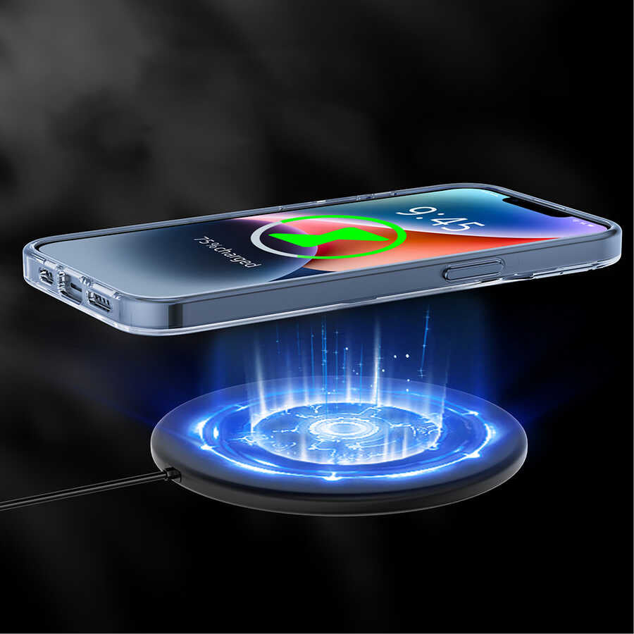 iPhone 14 Kılıf M-safe Şarj Özellikli Youngkit Coloured Glaze Serisi Kılıf