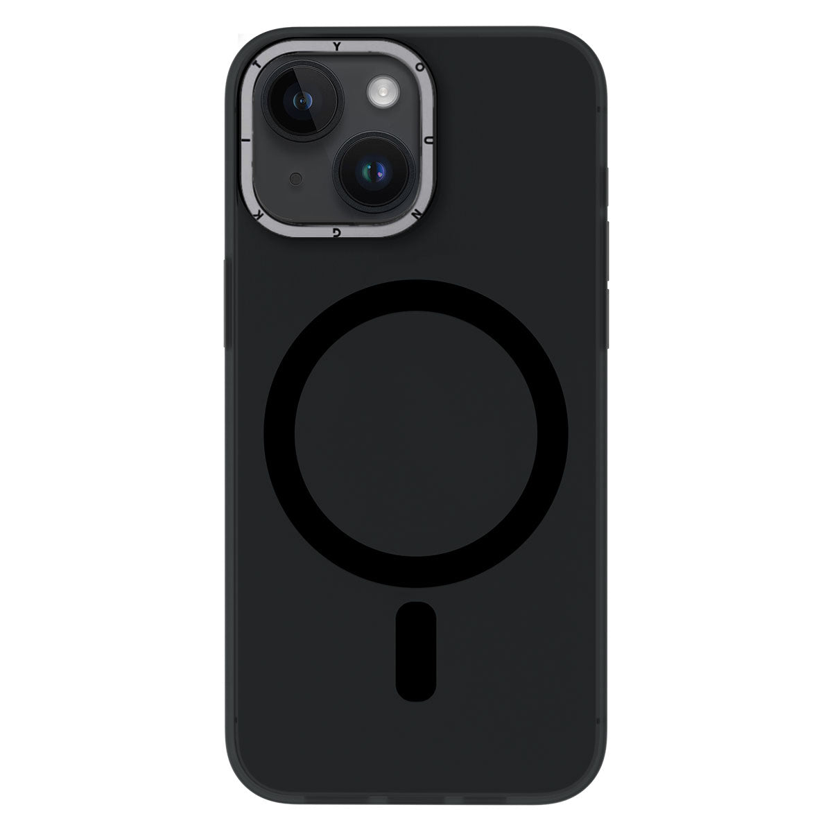 iPhone 14 Kılıf M-safe Şarj Özellikli Youngkit Hidden Sand Serisi Kılıf