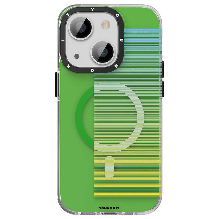 iPhone 14 Kılıf M-safe Şarj Özellikli Youngkit Pure Serisi Kılıf
