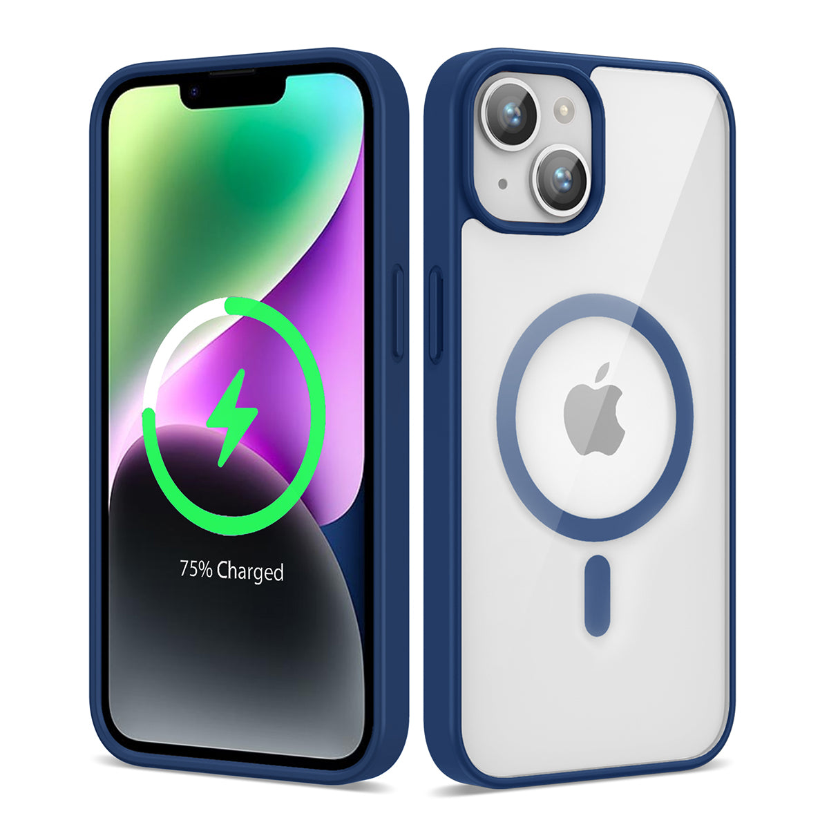 iPhone 14 Kılıf M-safe Wireless Şarj Özellikli Silikon Zore Ege Kılıf