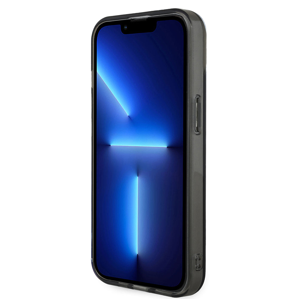 iPhone 14 Kılıf Mercedes Benz Çift Katmanlı Yıldız Desenli Dizayn Kılıf