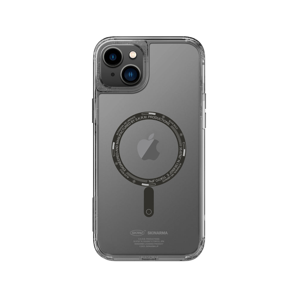 iPhone 14 Kılıf SkinArma Şeffaf Airbag Tasarımlı M-safe Şarj Özellikli Saido Kılıf