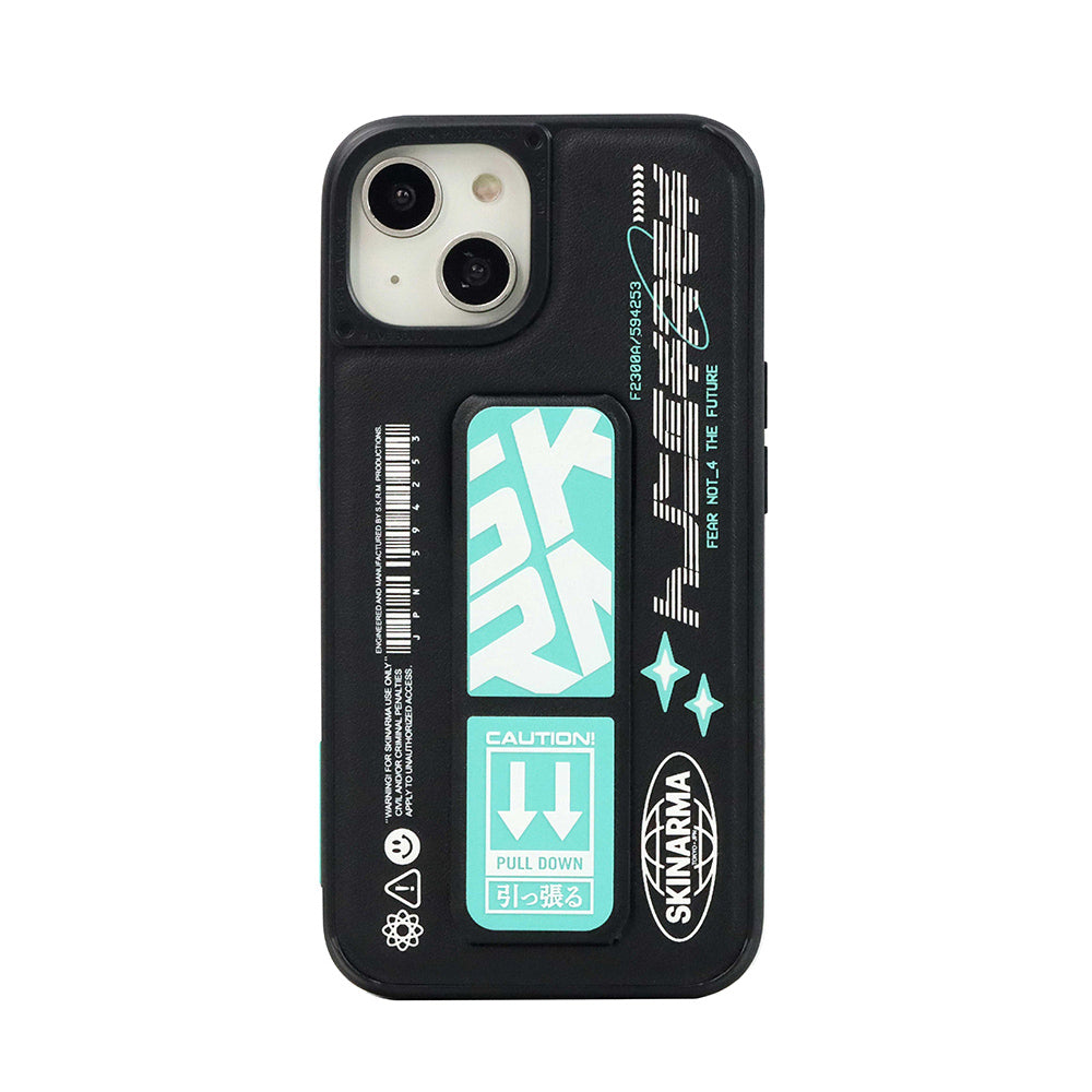 iPhone 14 Kılıf SkinArma Standlı Deri Görünümlü Akarui Kılıf