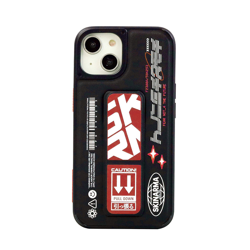 iPhone 14 Kılıf SkinArma Standlı Deri Görünümlü Akarui Kılıf