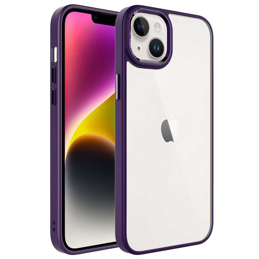 iPhone 14 Kılıf Zore Krom Kılıf