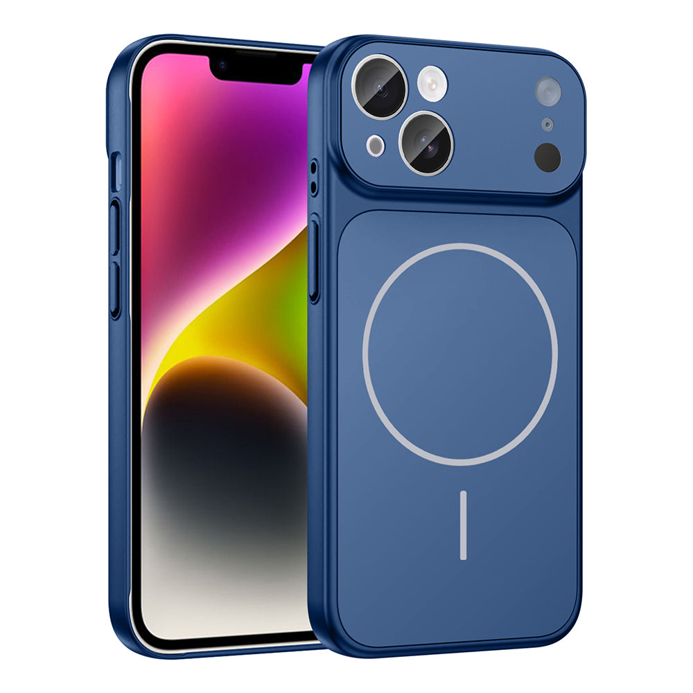 iPhone 14 Kılıf Zore M-Safe Şarj Özellikli Kamera Korumalı Formen Kılıf