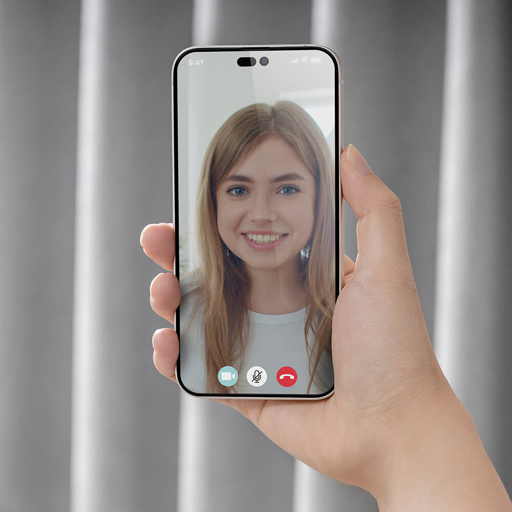 iPhone 14 Oleofobik Temperli Ultra HD Lisanslı Switcheasy Vetro 9H Cam Ekran Koruyucu