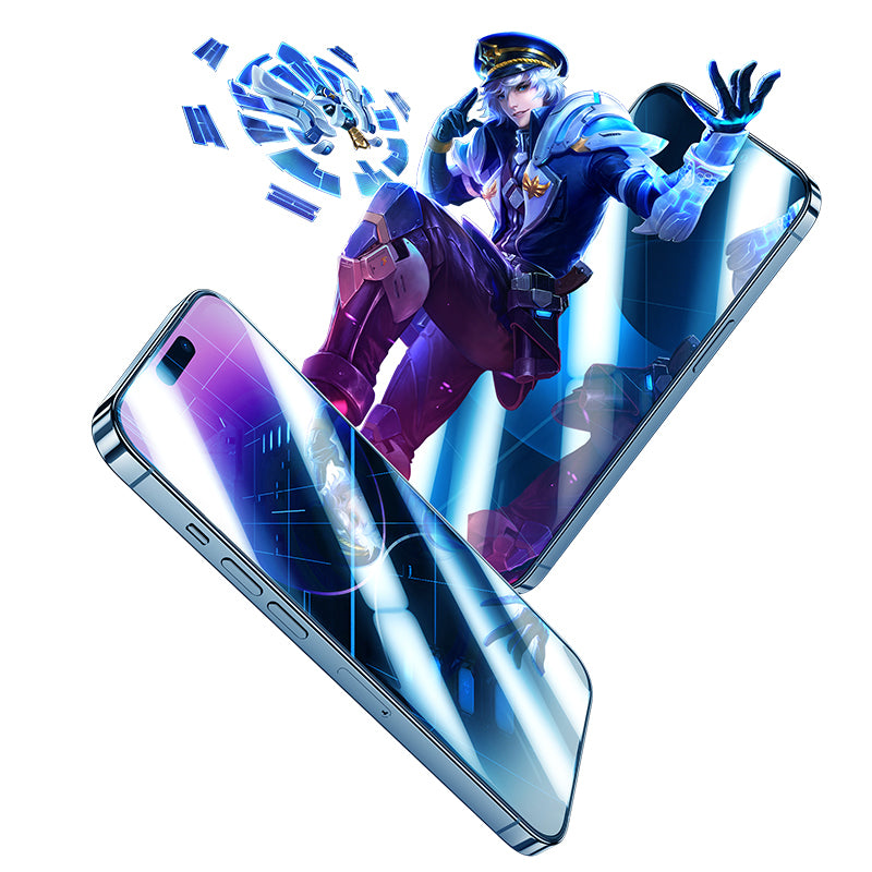 iPhone 14 Plus Benks JoyTouch Mat Oyun Ekran Koruyucu + Kolay Uygulama Aparatı