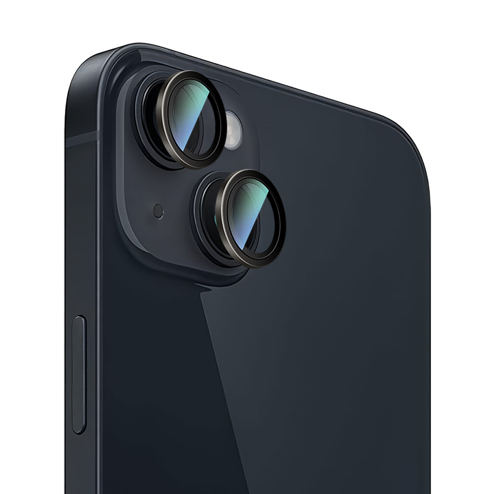 iPhone 14 Plus CaseWorld Alloy Serisi Oleofobik Anti Reflective Kamera Lens Koruyucu