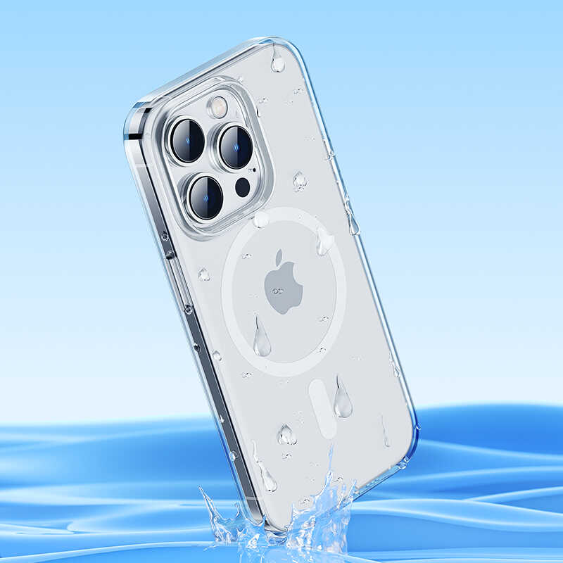 iPhone 14 Plus Kılıf Benks Crystal Series Clear Kılıf Ekran Koruyucu Hediyeli