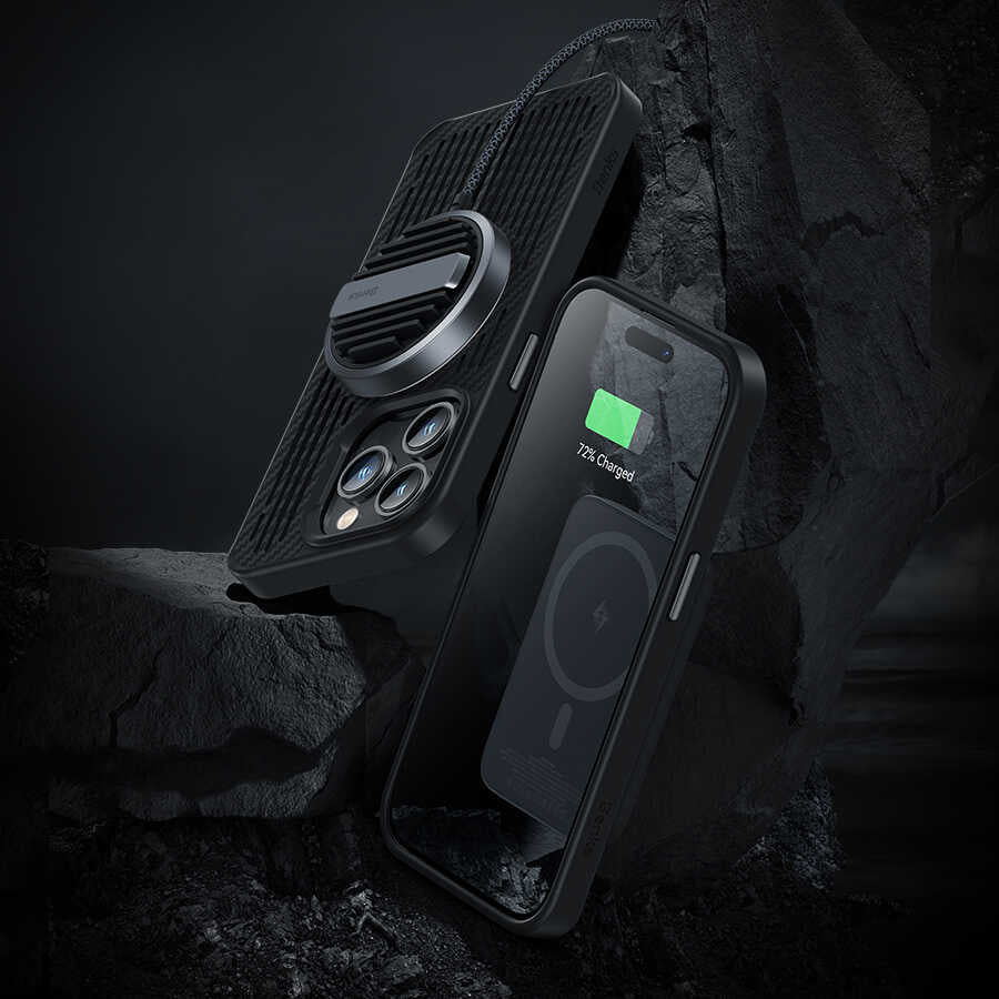 iPhone 14 Plus Kılıf Benks Magnetic Cooling Kevlar Soğutucu Özellikli Telefon Kılıfı