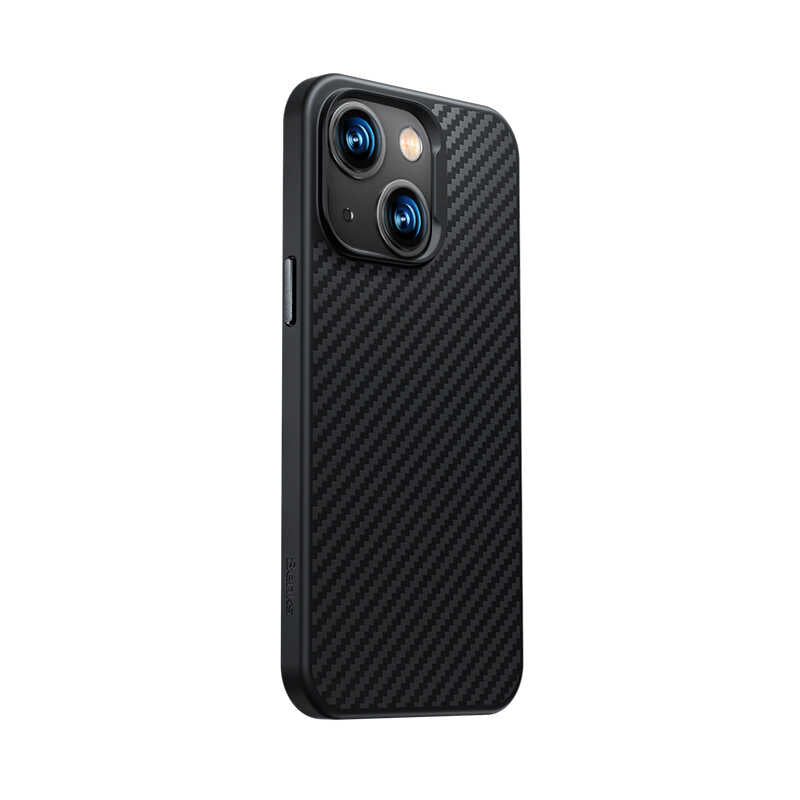 iPhone 14 Plus Kılıf Karbon Fiber Benks Civilian Aramid Protective Kılıf