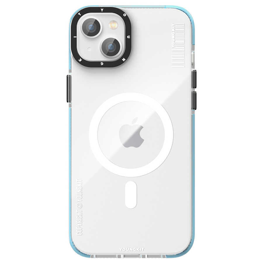 iPhone 14 Plus Kılıf M-safe Şarj Özellikli YoungKit Exquisite Serisi Kılıf