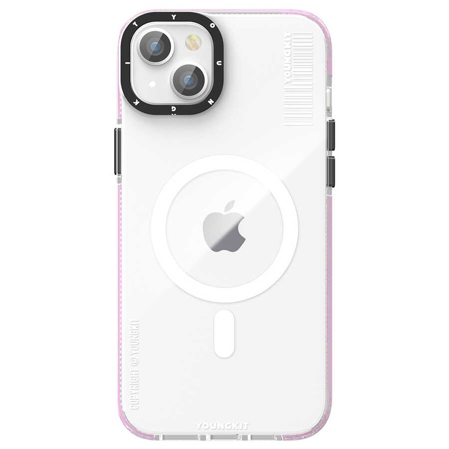 iPhone 14 Plus Kılıf M-safe Şarj Özellikli YoungKit Exquisite Serisi Kılıf