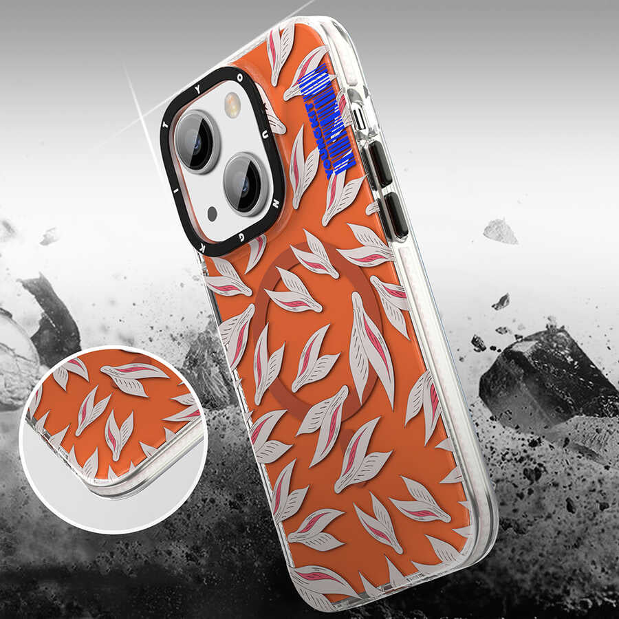 iPhone 14 Plus Kılıf M-safe Şarj Özellikli Youngkit Play Rabbit Serisi Kılıf
