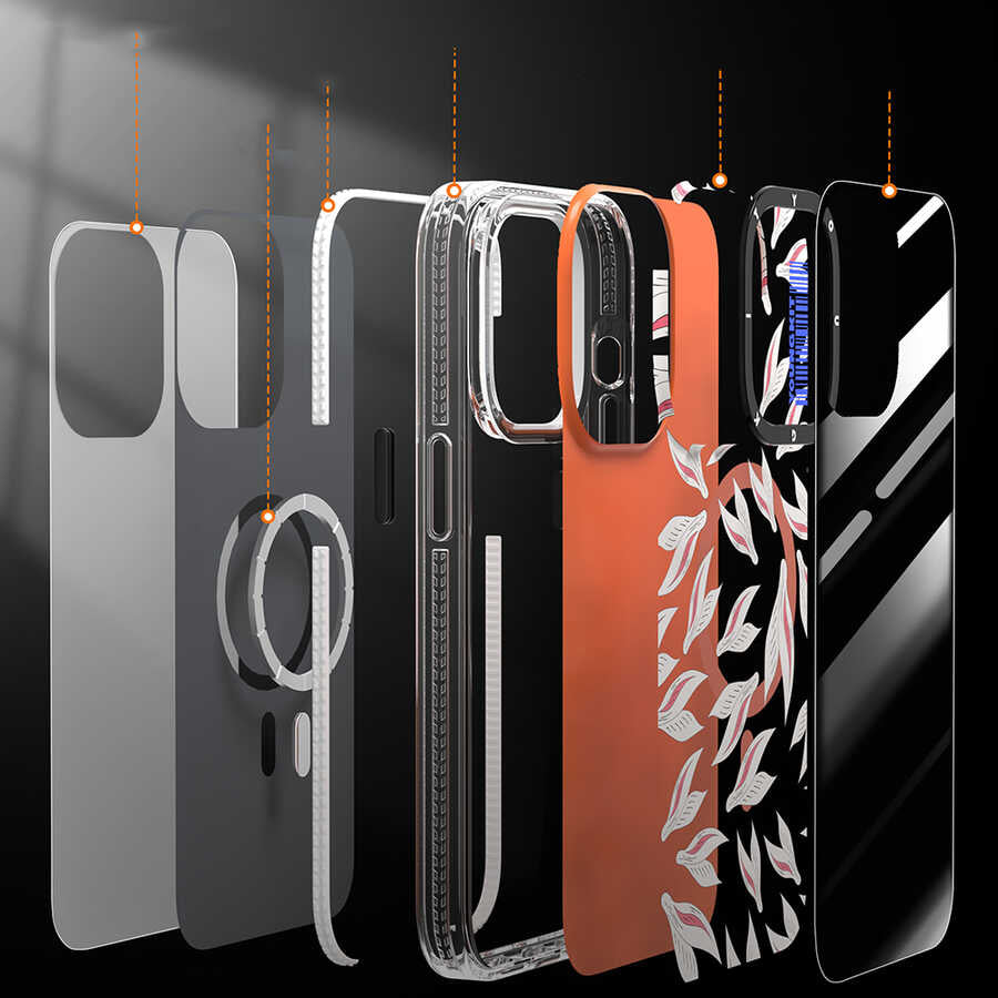 iPhone 14 Plus Kılıf M-safe Şarj Özellikli Youngkit Play Rabbit Serisi Kılıf