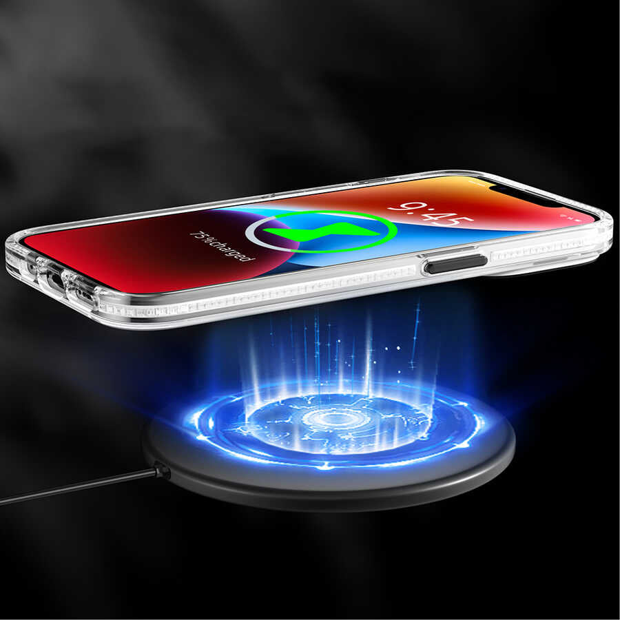 iPhone 14 Plus Kılıf M-safe Şarj Özellikli Youngkit Pure Serisi Kılıf