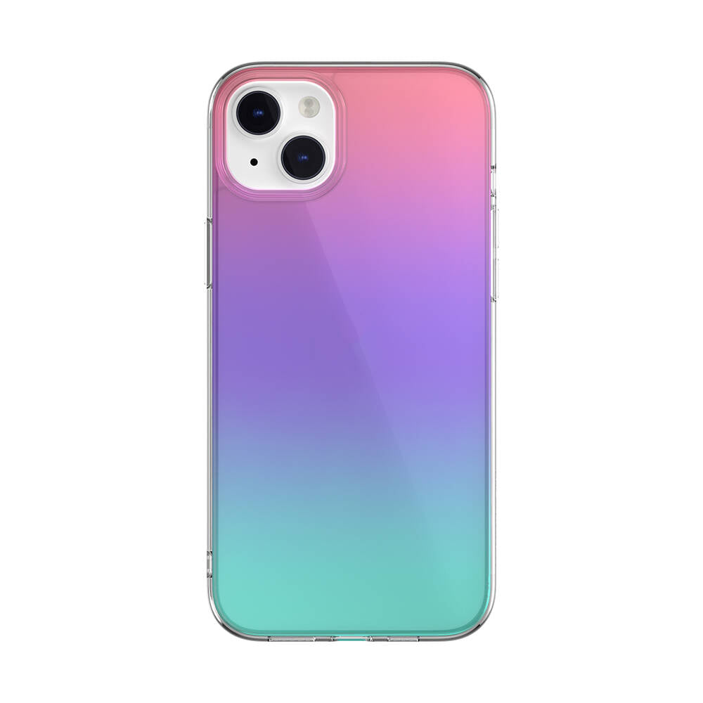 iPhone 14 Plus Kılıf Renk Geçişli Kenarları Şeffaf Tasarımlı Lisanslı Switcheasy Crush Plus Kılıf