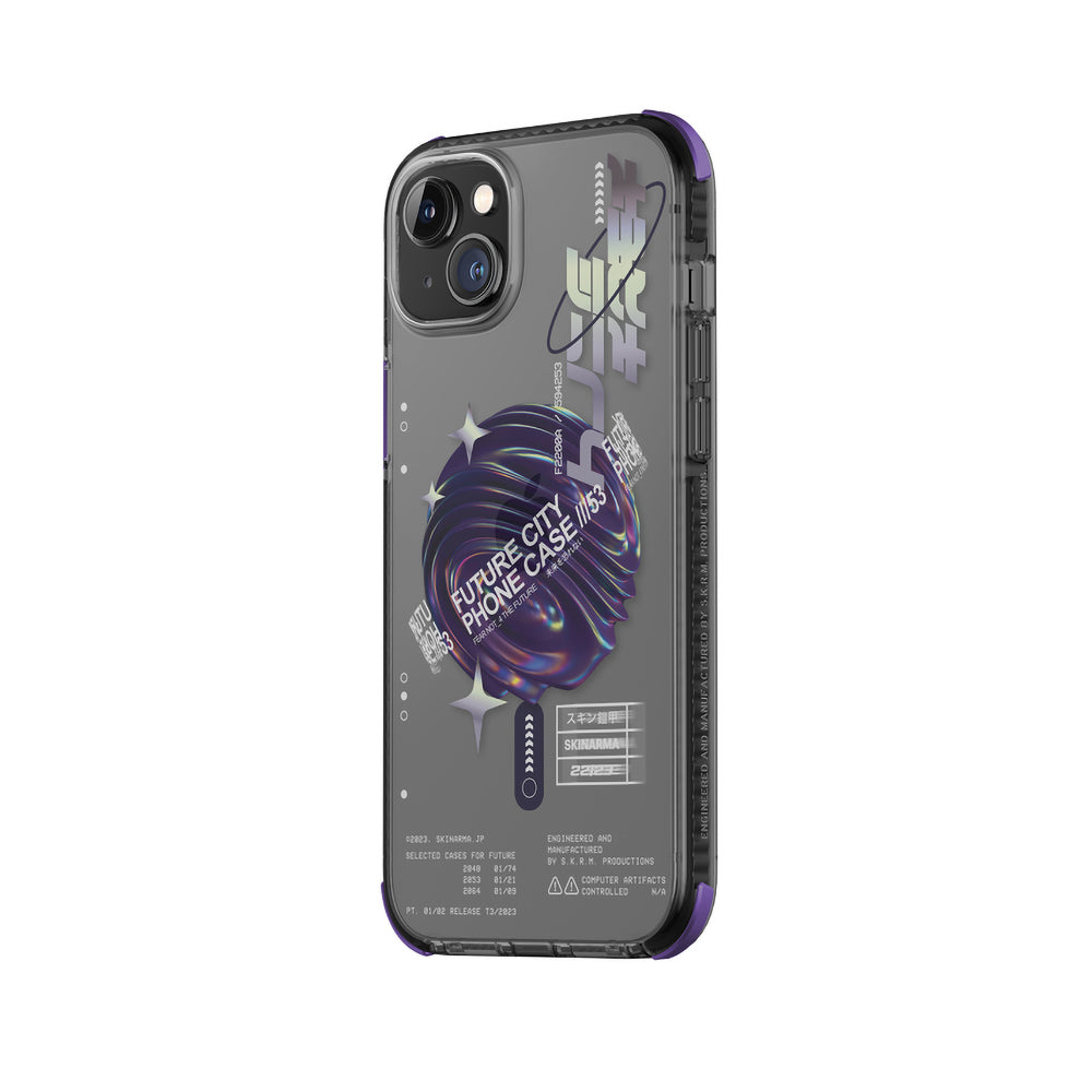 iPhone 14 Plus Kılıf SkinArma Şeffaf Airbag Tasarımlı M-safe Şarj Özellikli Shorai Kılıf