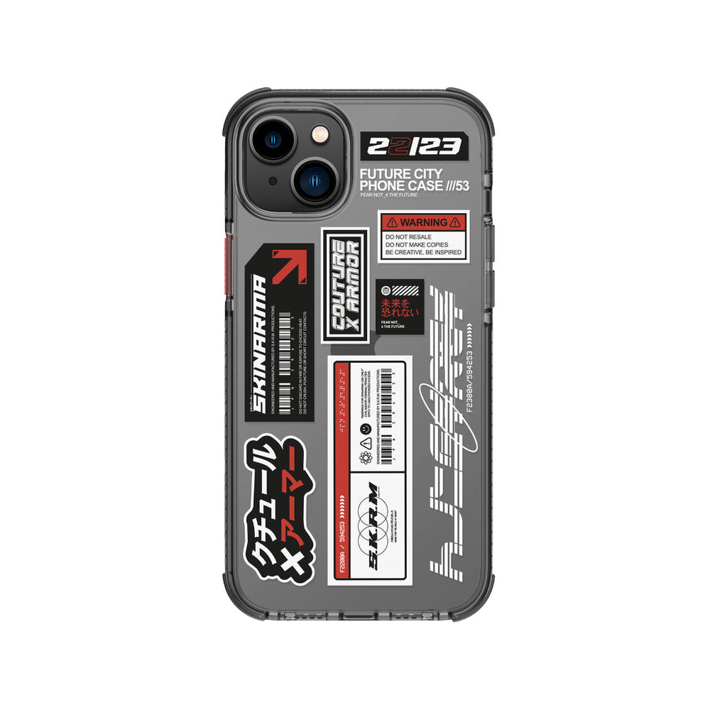 iPhone 14 Plus Kılıf SkinArma Şeffaf Desenli Airbag Tasarımlı Taito Kılıf