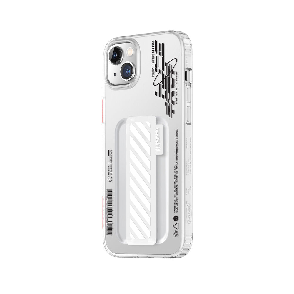 iPhone 14 Plus Kılıf SkinArma Şeffaf Desenli Kaze Kılıf