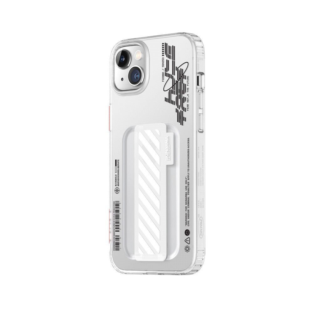 iPhone 14 Plus Kılıf SkinArma Şeffaf Desenli Kaze Kılıf