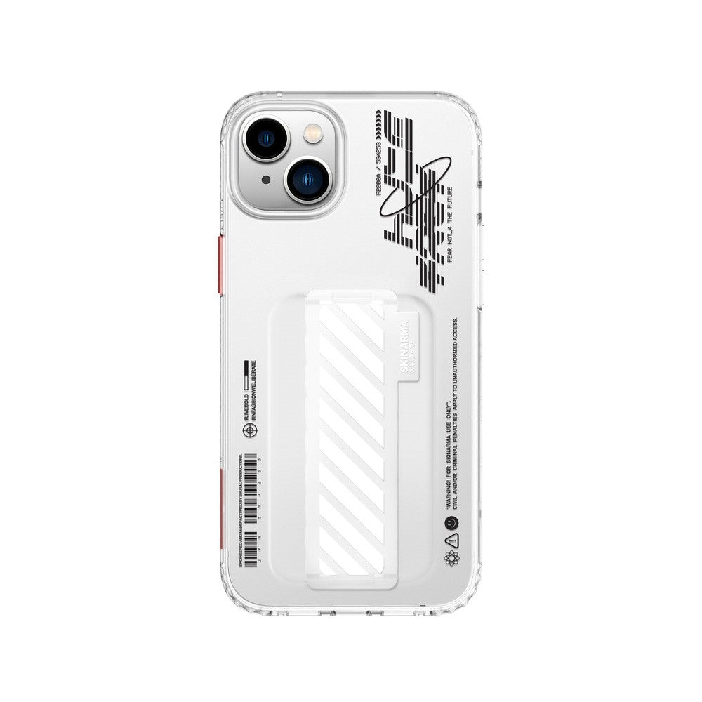 iPhone 14 Plus Kılıf SkinArma Şeffaf Desenli Kaze Kılıf