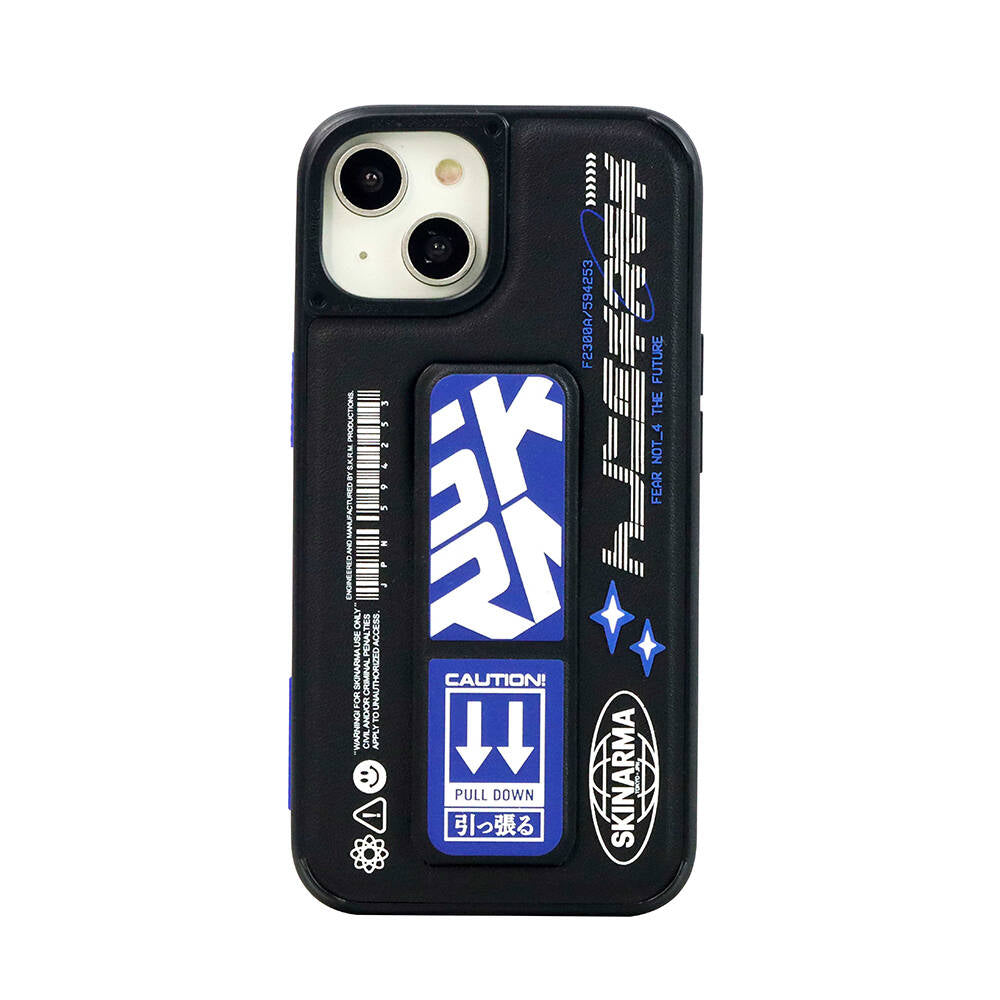 iPhone 14 Plus Kılıf SkinArma Standlı Deri Görünümlü Akarui Kılıf