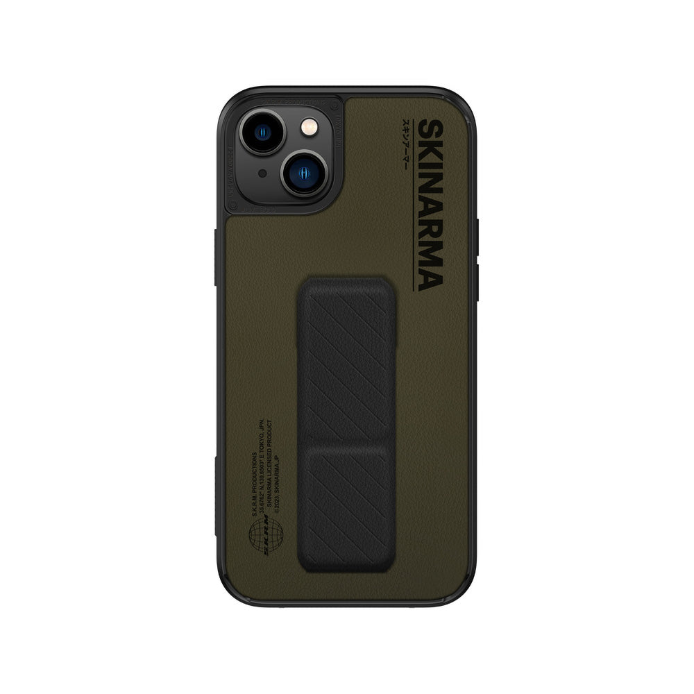 iPhone 14 Plus Kılıf SkinArma Standlı Deri Görünümlü Gyo Kılıf