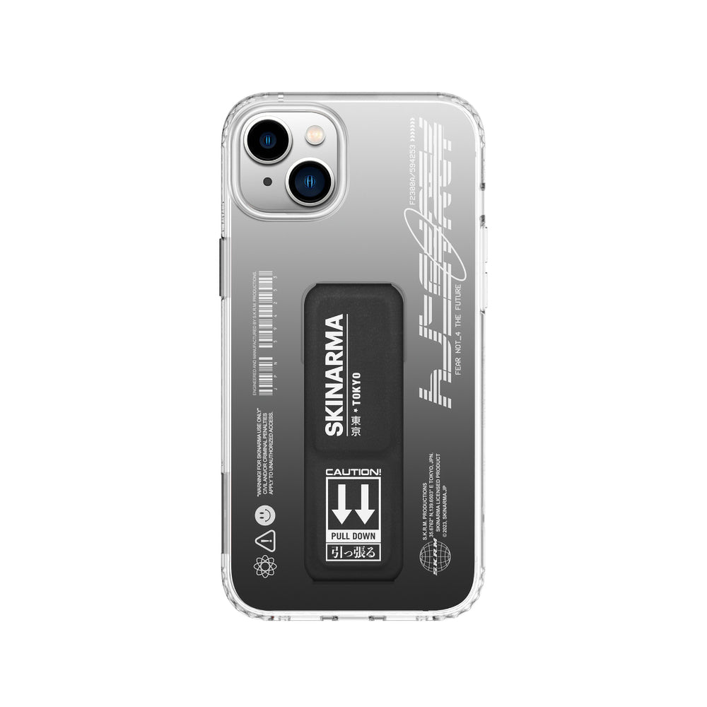 iPhone 14 Plus Kılıf SkinArma Standlı Şeffaf Tasarımlı Taihi Kobai Kılıf