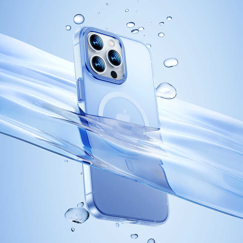 iPhone 14 Plus Kılıf Wireless Şarj Destekli Benks Magnetik Haze Kılıf