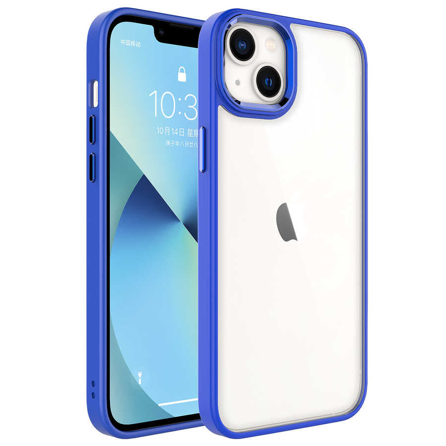 iPhone 14 Plus Kılıf Zore Krom Kılıf