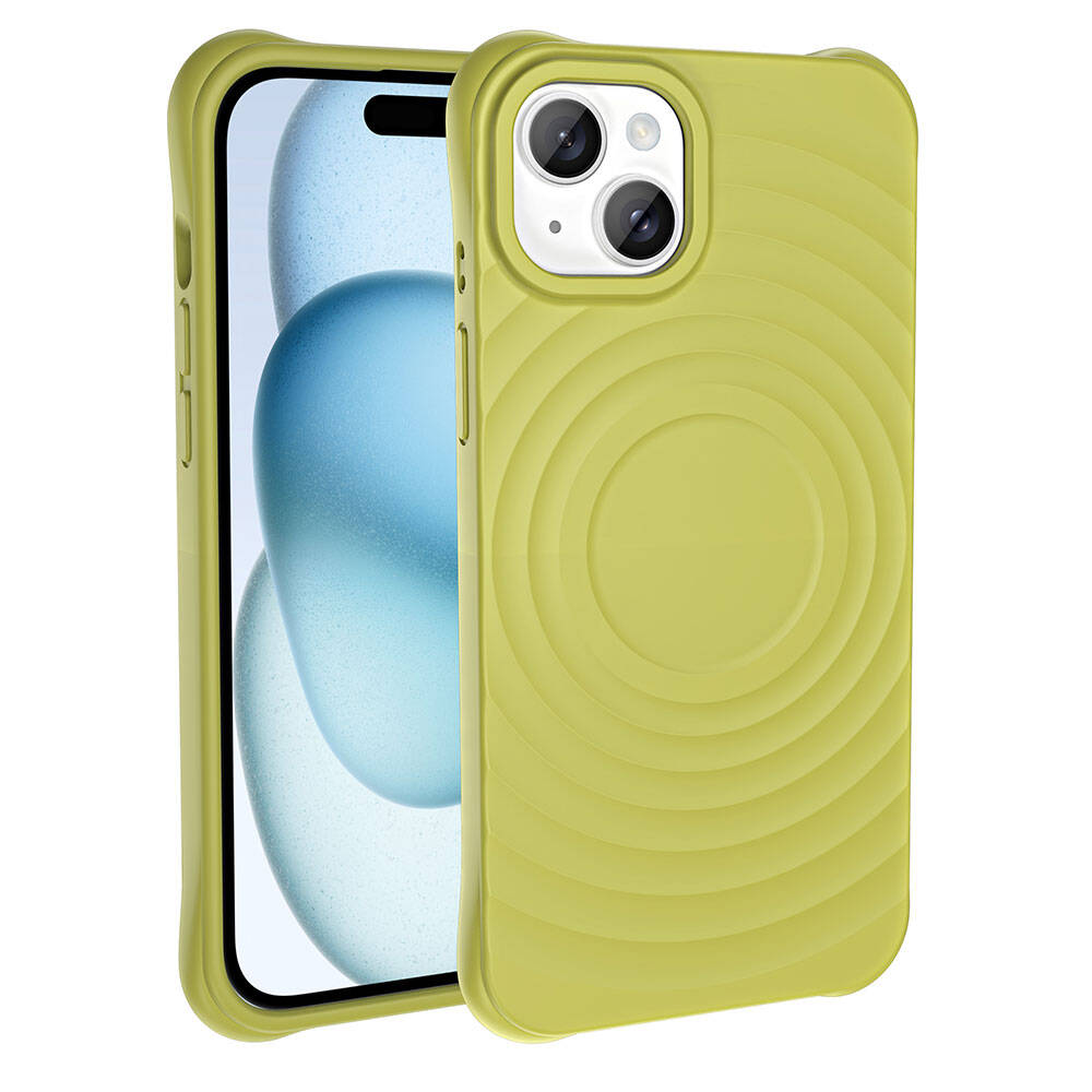 iPhone 14 Plus M-safe Şarj Özellikli Airbagli Mat Görünümlü Zore Hepi Kılıf